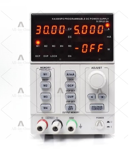 Programmable Dc Power Supply 60V 5A - KA3003D / KA3005P Digitales Programmierbares DC-Netzteil