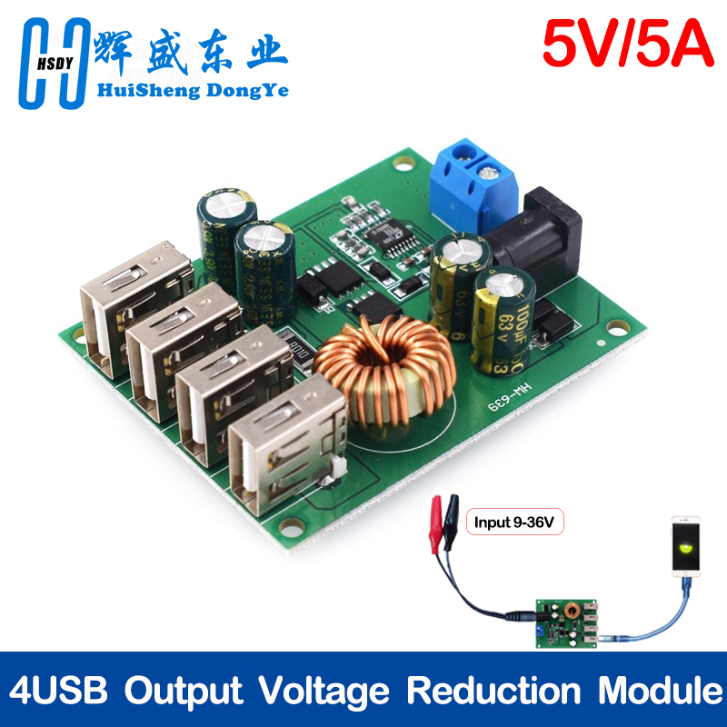 DC DC 7V-60V zu 5V 5A 4 Vier U – Programmable Dc Power Supply 60V 5A Bewertung und Preis