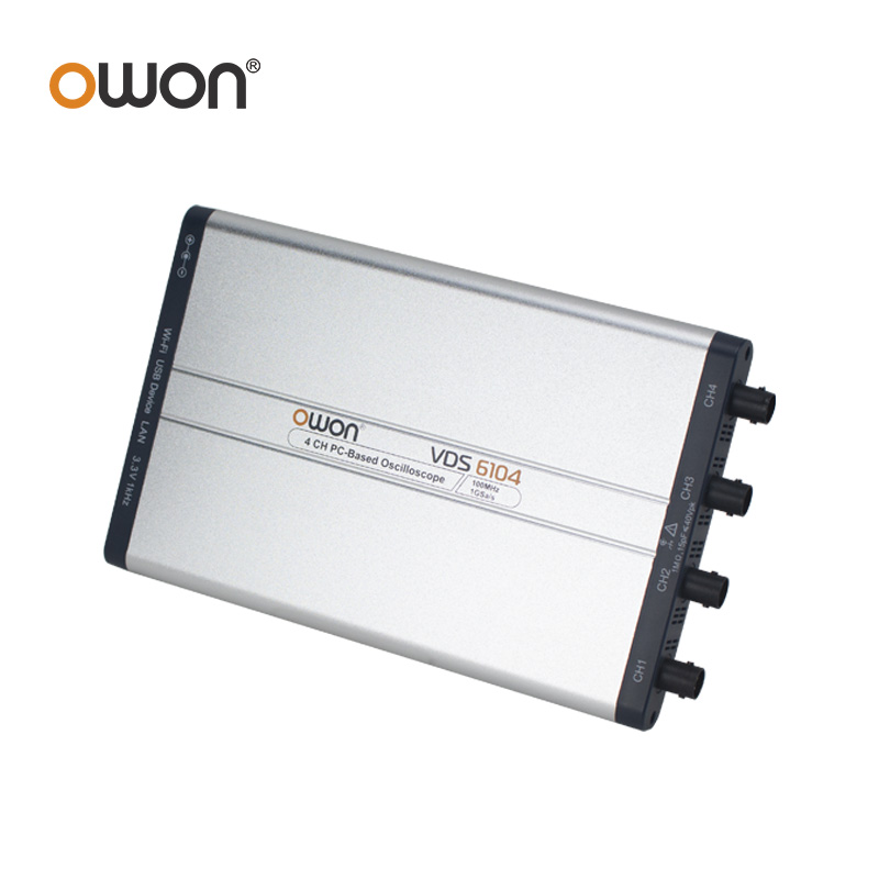 OWON VDS6074 VDS6104 Virtual P – Digital Storage Oscilloscope 100Mhz 4Ch Bewertung und Preis