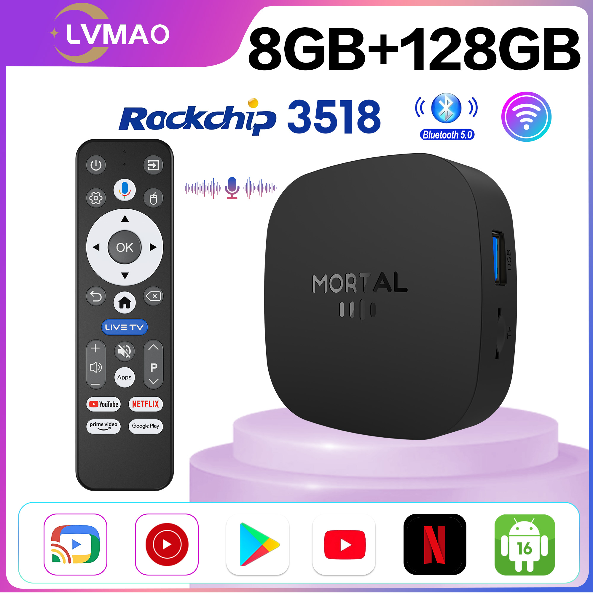 Neue TV-Box T1+ RK3518 (2026)  – Khadas Vim4 8Gb Bewertung und Preis